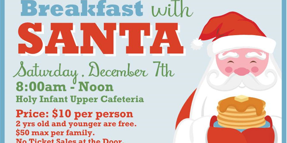 BREAKFAST W/ SANTA : DEC 7