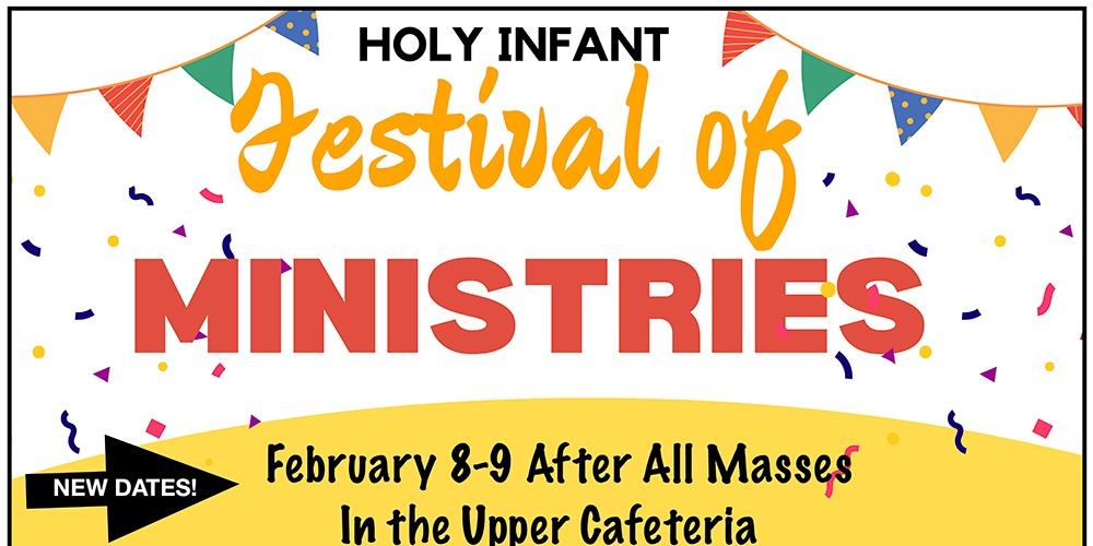 FESTIVAL OF MINISTRIES : FEB 8-9