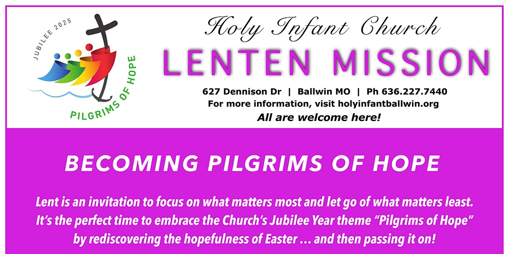 LENTEN MISSION : MAR-APR