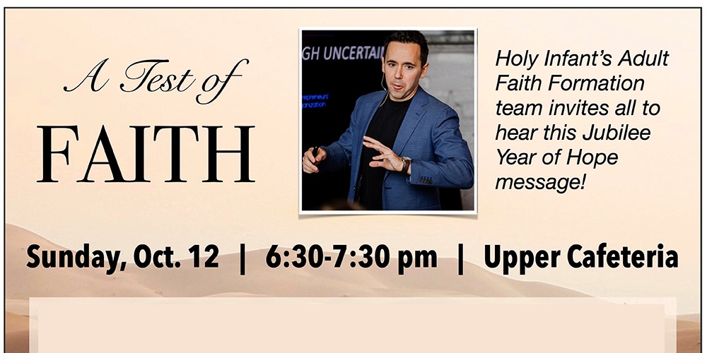 TEST OF FAITH : OCT 12