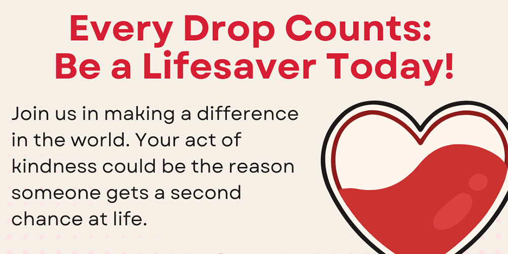 BLOOD DRIVE : SEPT 26