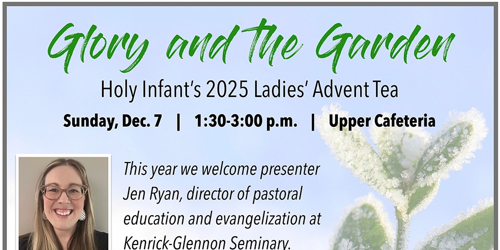 LADIES ADVENT TEA : DEC 7