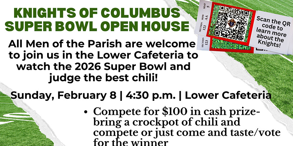SUPER BOWL OPEN HOUSE : FEB 8