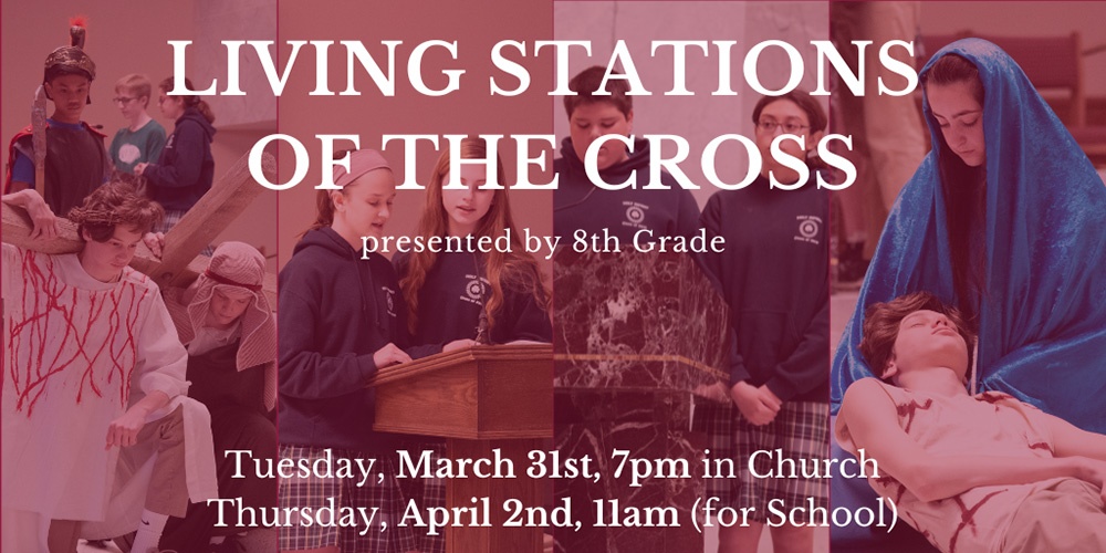 LIVING STATIONS : MAR 31/APR 2