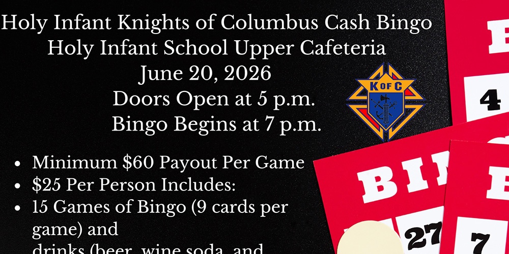 CASH BINGO : JUNE 20