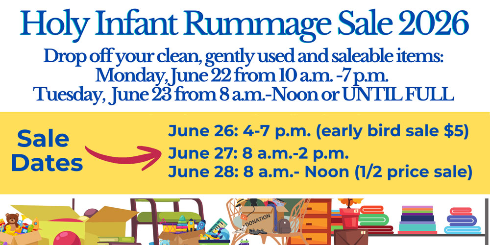 RUMMAGE SALE : JUN 26-28