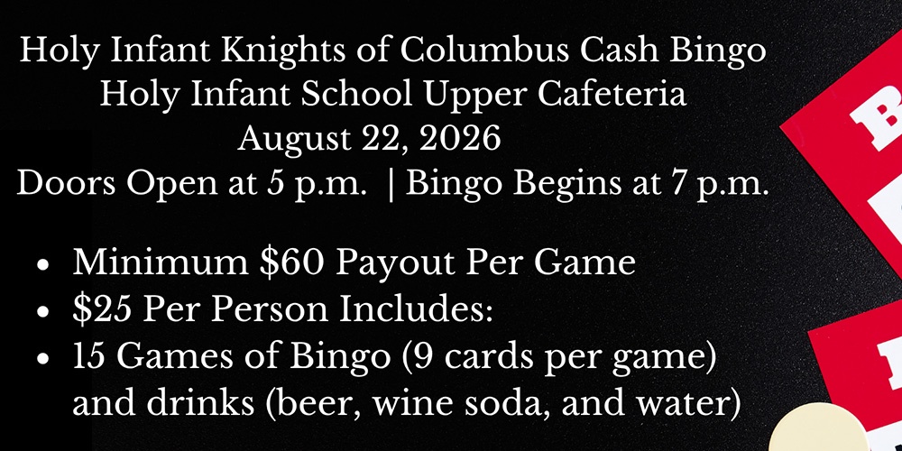 CASH BINGO : AUG 22