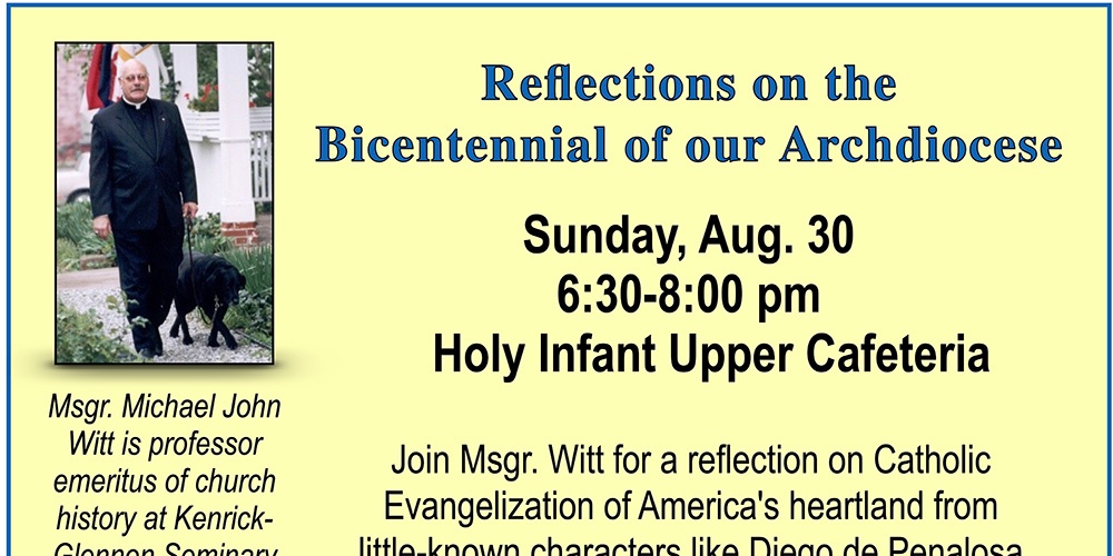ARCHDIOCESE BICENTENNIAL : AUG 30
